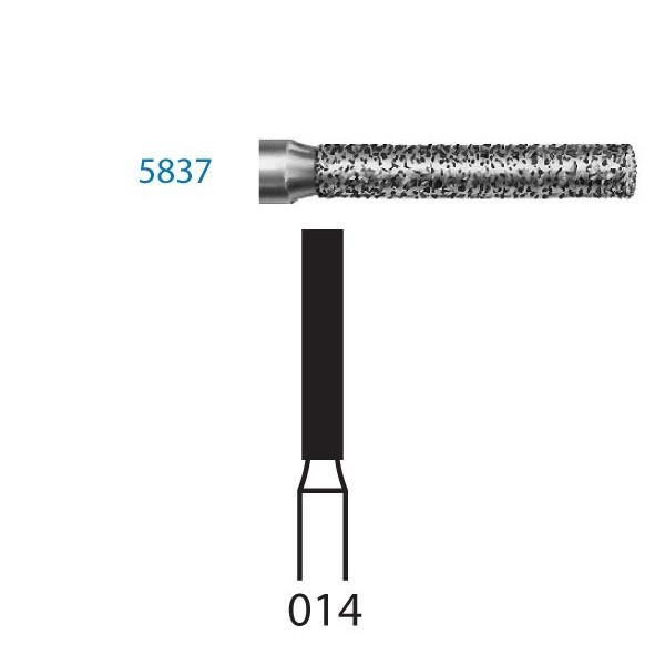 5837.314.014 Fresa Diamante Turbina 5 Uds