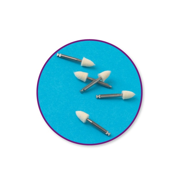 Felt Flexipoint Puntas de pulido Cosmedent 12 Uds