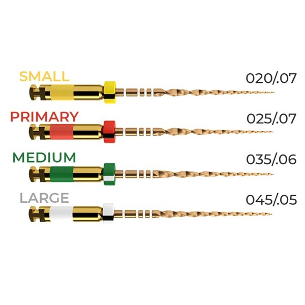 Limas Waveone Gold Dentsply Surtido 4 Uds