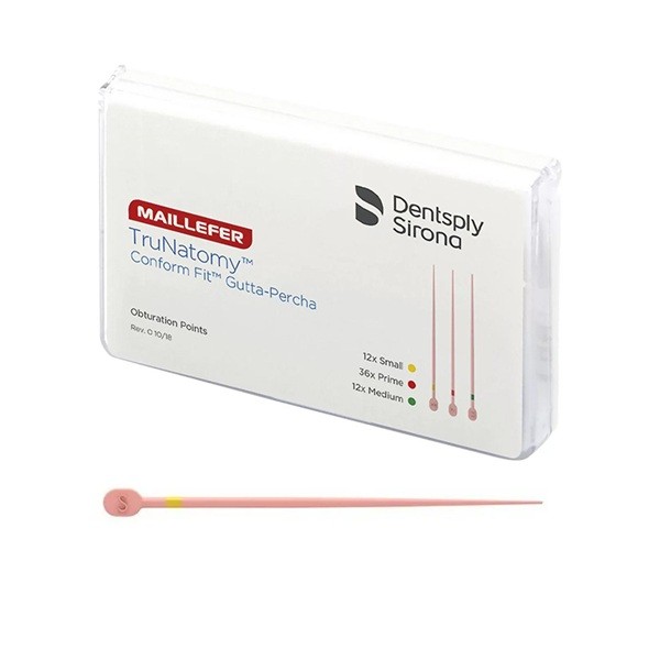 TruNatomy Conform Fit Gutapercha Dentsply 60uds - Imagen 2