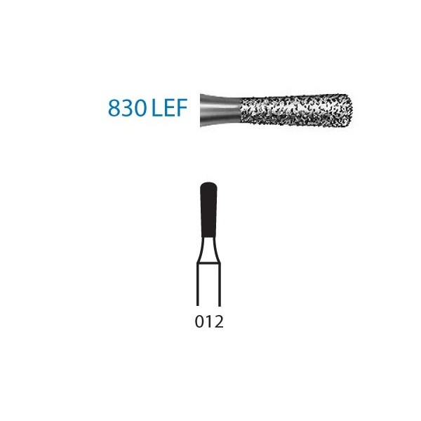 830LEF.314.012 Fresa Diamante Turbina 5 Uds