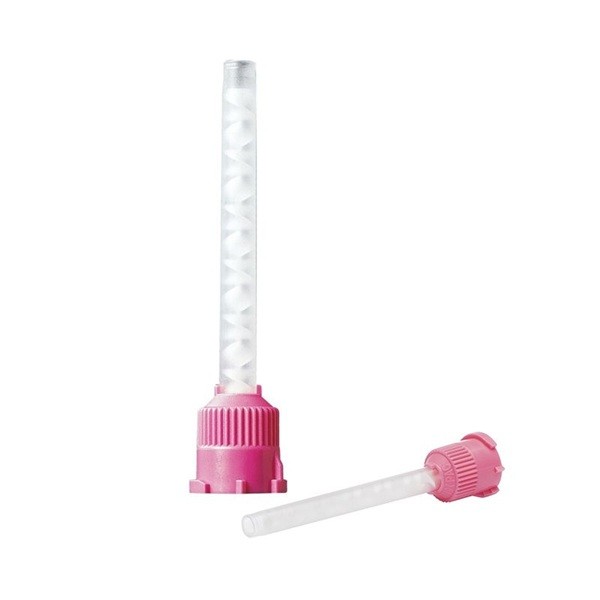 Cánulas mezcla Rosa Medium 8 - 1:1 / 2:1 83mm 50 uds