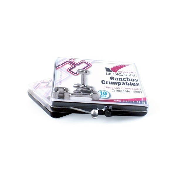 Ganchos Crimpables Ortodoncia Medicaline 10 uds