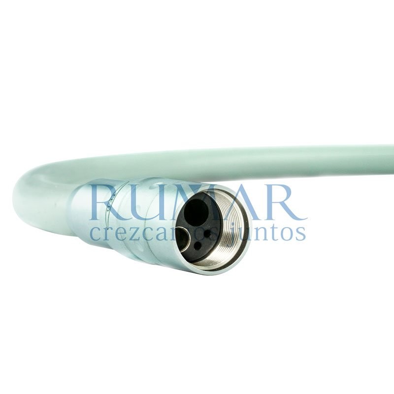 Manguera turbina TKD sin luz, 4 orificios, open end, con reg. de spray, 160cm, gris oscuro