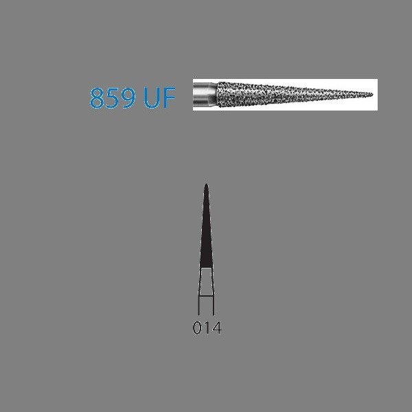 859UF.314.014 Fresa Diamante Turbina 5 Uds