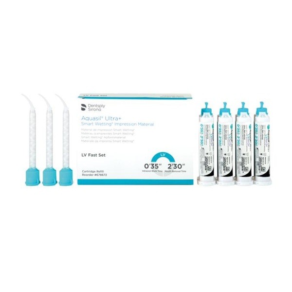 AQUASIL ULTRA+ LV fast set 4x50 ml + puntas