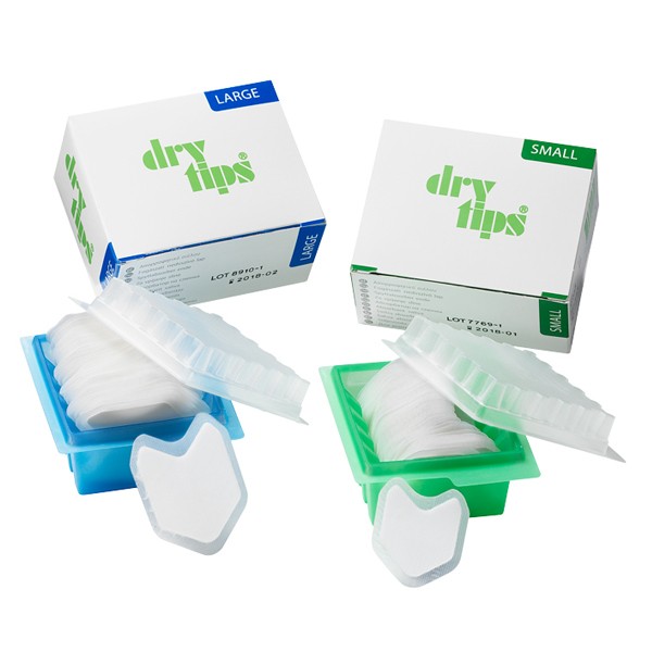 Dry tip Absorbente salivar Microbrush 50uds