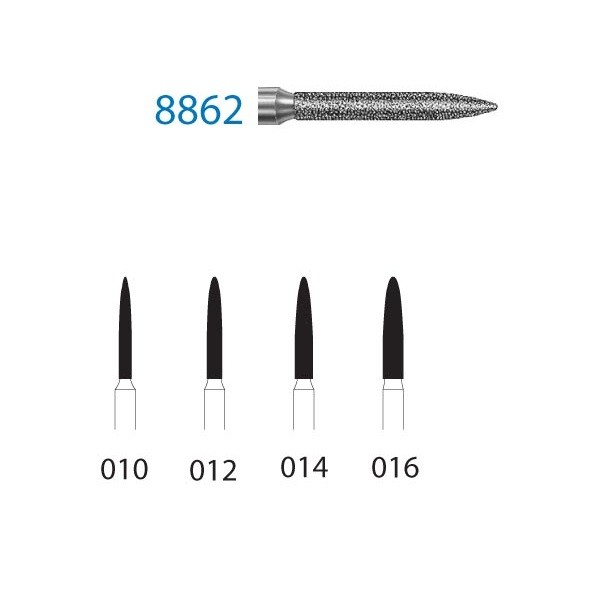 8862.314 Fresa Diamante 5 Uds