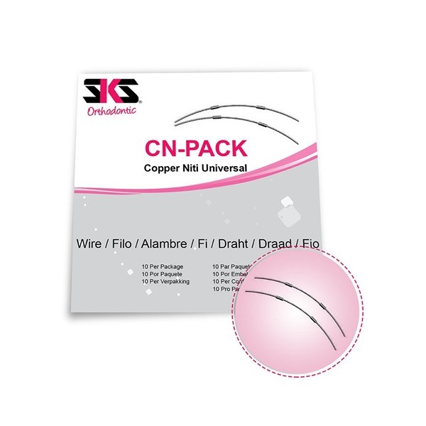 Arco Copper Niti Térmico Rectangular 2 uds