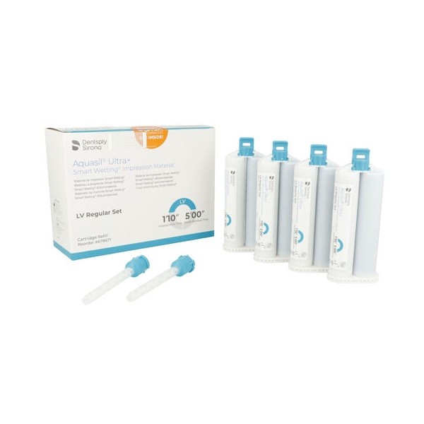 AQUASIL ULTRA+ LV regular set 4x50 ml + puntas