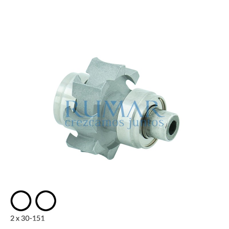 Rotor rm compatible con turbina Sirona TS1 / TS2 / 4000S / 4000SL y Siemens T1 Control