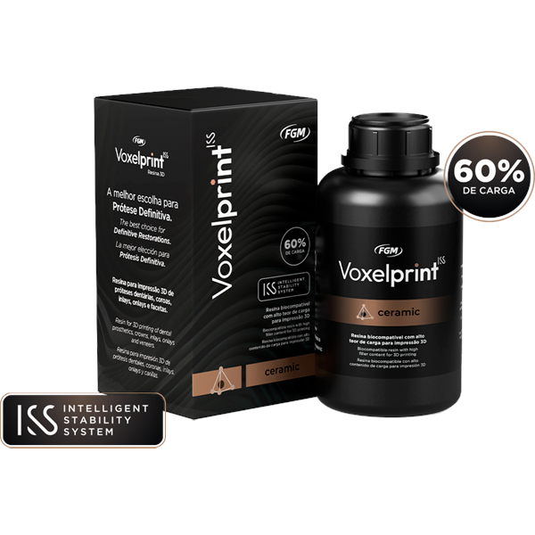 Voxelprint Ceramic HT Resina 3D 250 g