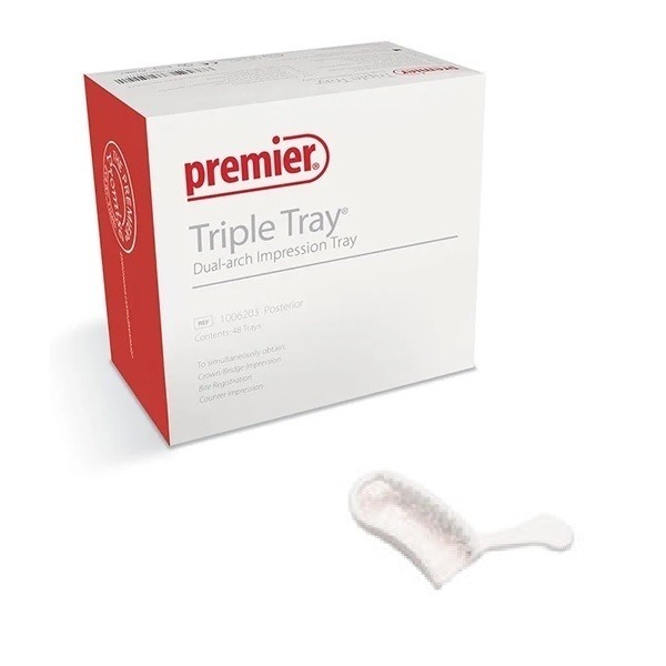 Triple Tray Cubetas Premier Posterior 48 Uds