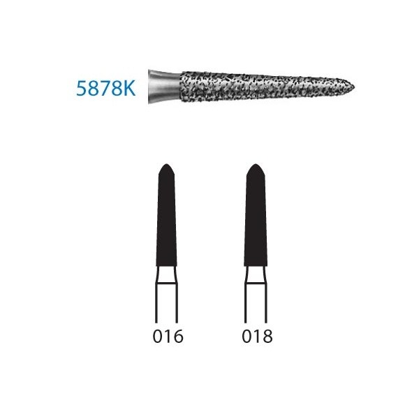 5878K.314 Fresa Diamante Turbina 1 Unidad