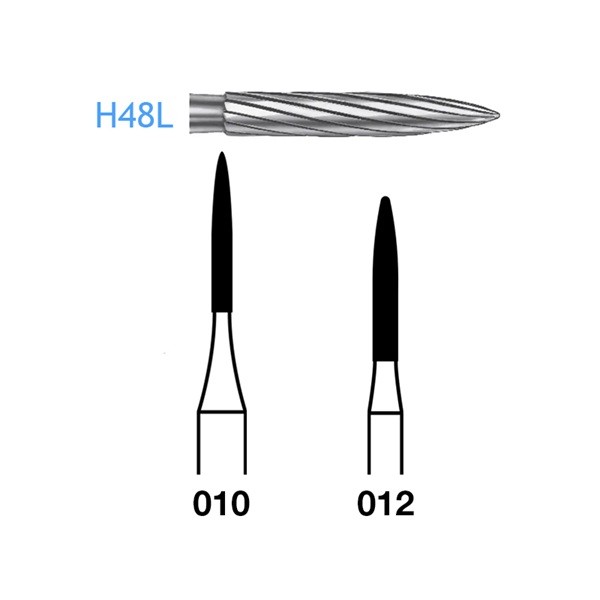 H48L.314 Fresa Turbina 12 Filos 1 Unidad