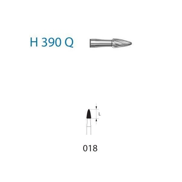 H390Q.314.018 Fresa Milhojas Tungsteno Turbina 5 uds