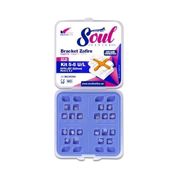 Kit Brackets Zafiro Roth 0.18" Medicaline