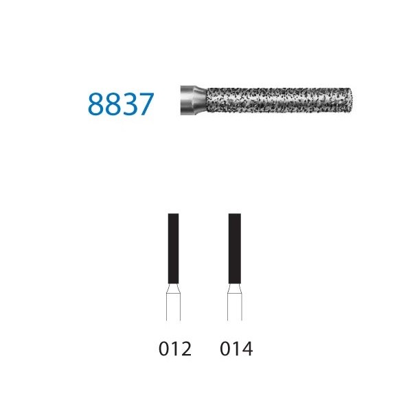 8837.314 Fresa Diamante Turbina 5 Uds