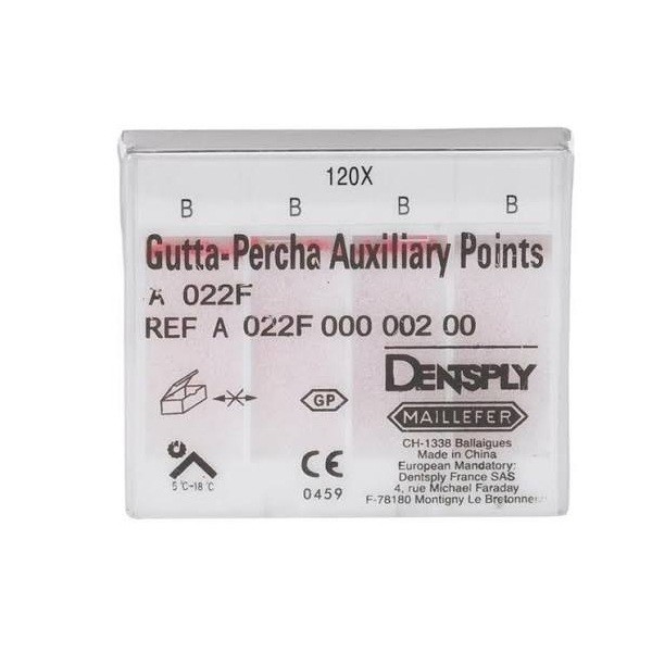 Gutapercha Auxiliar - Pirata Maillefer 120 Uds - Imagen 1
