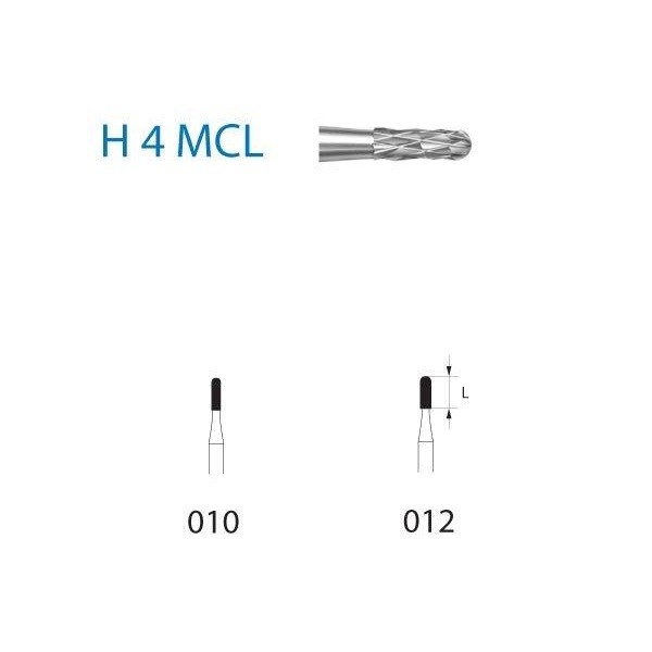 H4MCL Fresa Para cortar Coronas Komet 1 Unidad