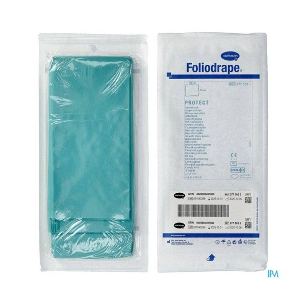 Talla Estéril Foliodrape 75 x 90cm 1 unidad