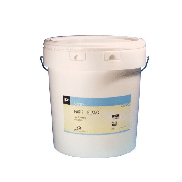 Yeso Paris Blanc Rápido Tipo II 18 Kg Protechno