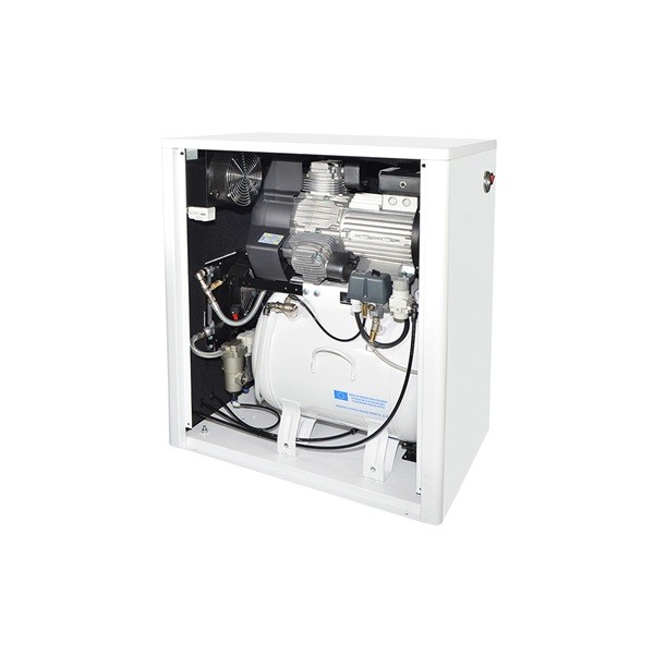 Compresor MGF Prime 3 para 4 equipos con caja insonorizadora
