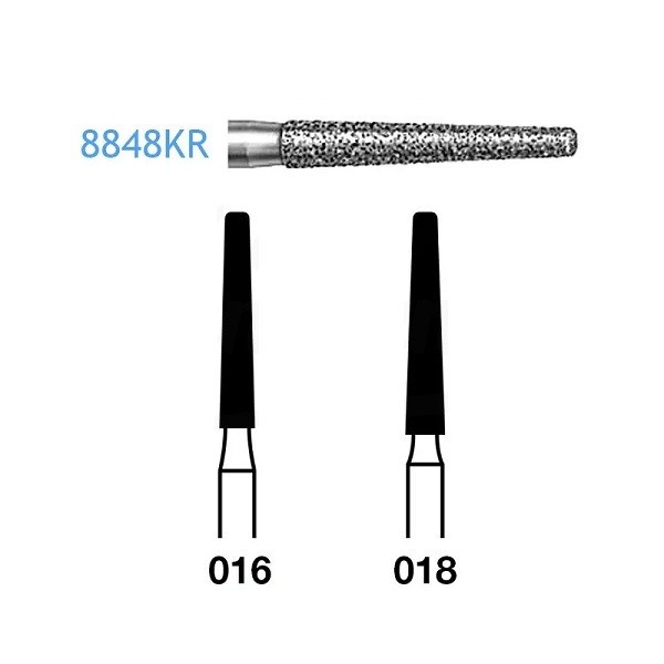 8848KR.314 Fresa Diamante Turbina 5 Uds