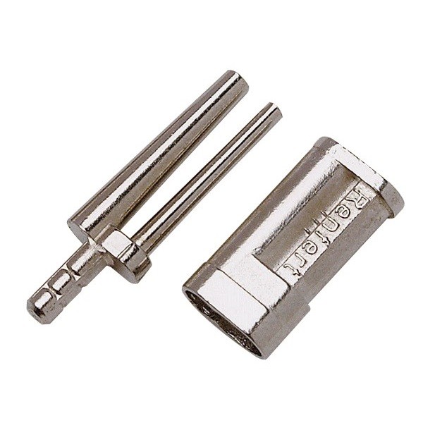 Bi-Pin Corto con manguito 1000 ud