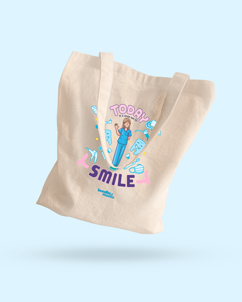 Tote Bag Good Day to Smile Bendita Muela