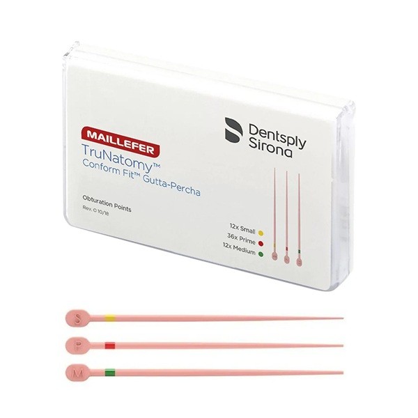 TruNatomy Conform Fit Gutapercha Dentsply 60uds