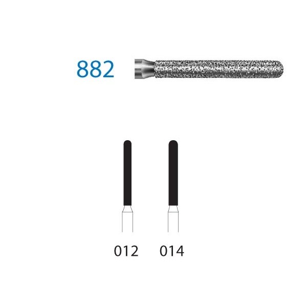 882.314 Fresa Turbina Diamante Komet 5 Uds