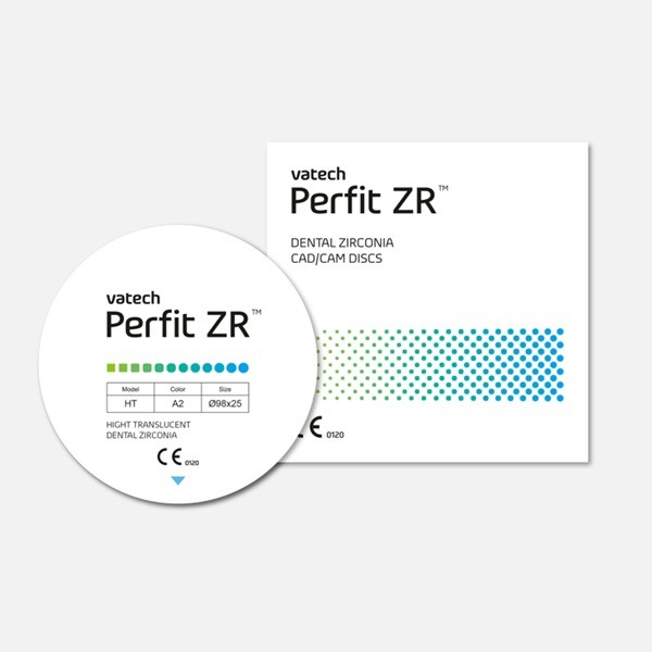 Disco de Circonio Perfit ZR HT Shade 25 mm