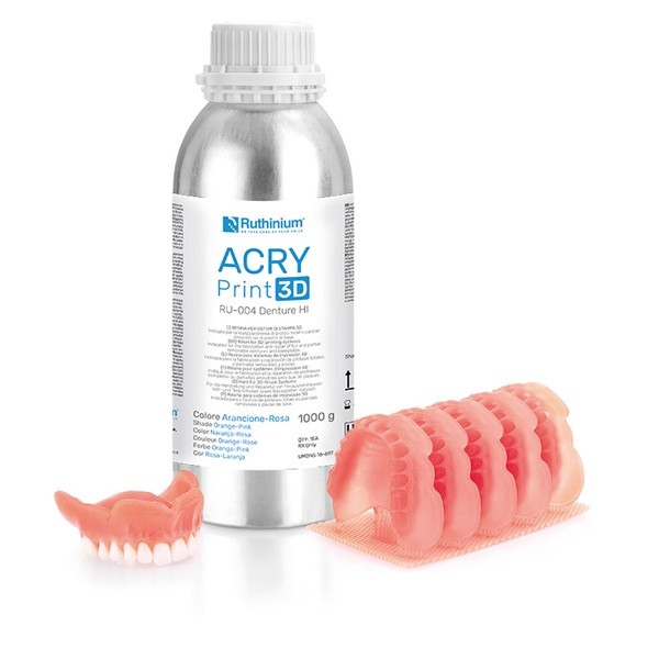 Acry Print 3D Denture HI (Alto Impacto)  Ruthinium