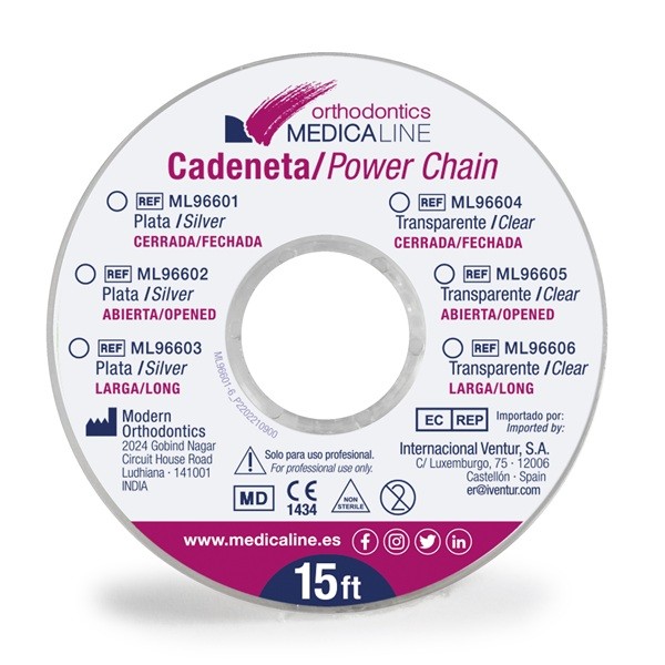 Cadeneta ortodoncia Medicaline