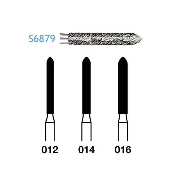 S6879.314 Fresa Turbina Diamante 5 Uds