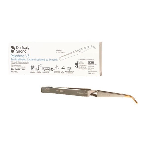 Palodent Tweezer Pinza cuñas y matrices Dentsply