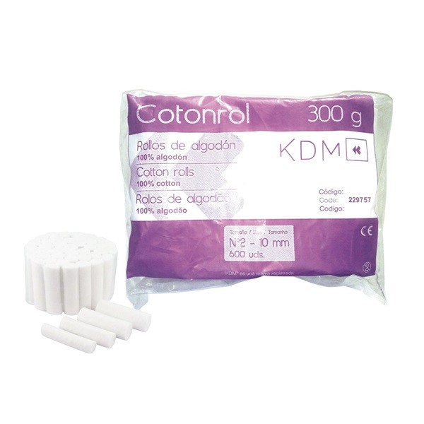 Rollos algodón KDM 300 gr