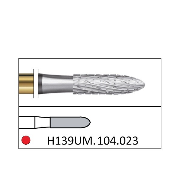 H139UM.104.023 Fresa Pieza de mano Komet 1 Ud