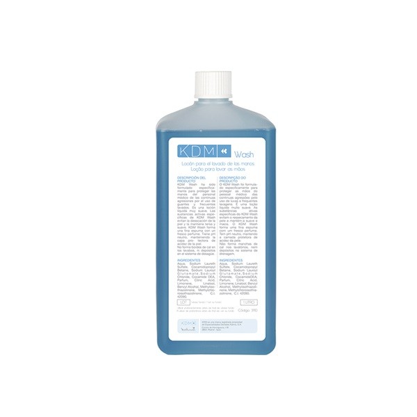 WASH KDM Jabón de manos concentrado 1 lt