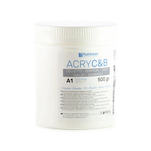 Dentina Acry LUX 500g Ruthinium