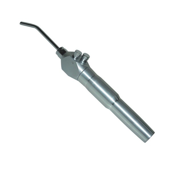 Jeringa de acero 3 funciones recta