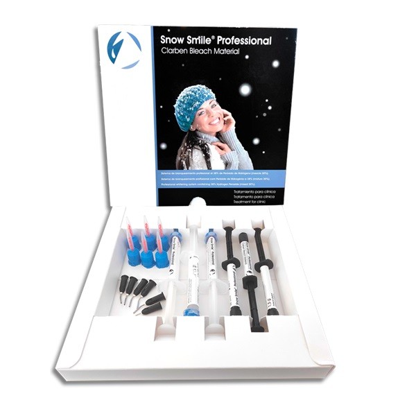 Snow Smile Profesional con Peróxido de Hidrógeno al 38 % 2 x 2,5ml