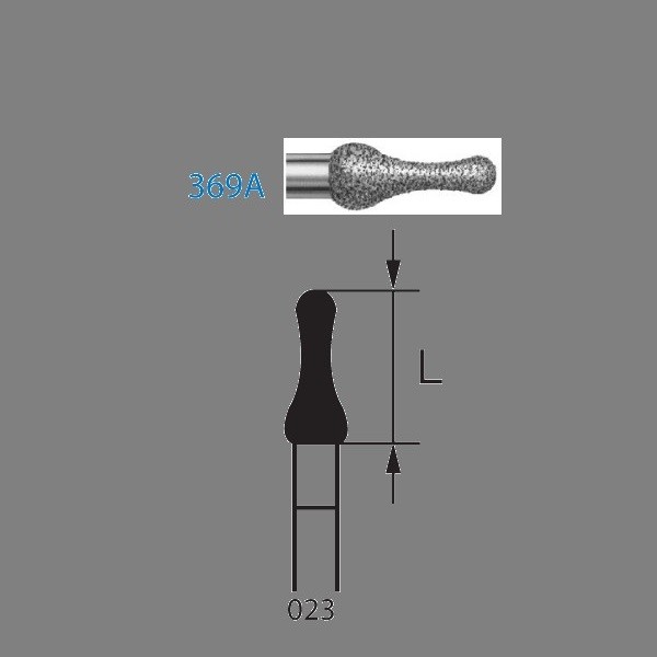 6369A.314.023 Fresa Diamante Turbina 5 Ud