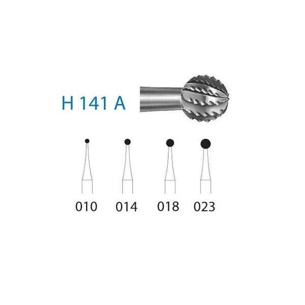 H141A.104 Fresa Tungsteno Pieza de Mano 5 uds