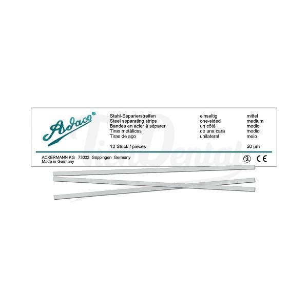 Tiras de separación de acero Adaco 12 Uds 6mm