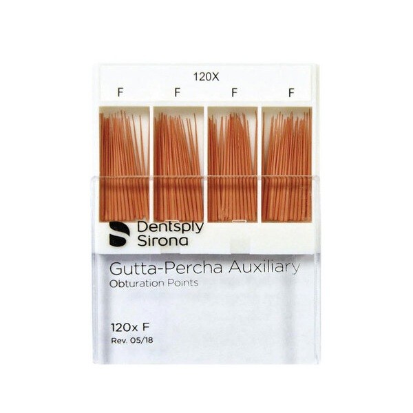Gutapercha Auxiliar - Pirata 120 Uds Dentsply - Imagen 2