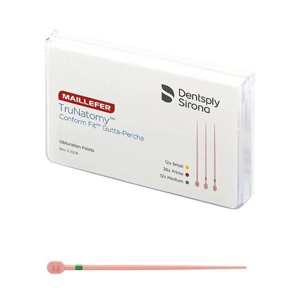 TruNatomy Conform Fit Gutapercha Dentsply 60uds - Imagen 4