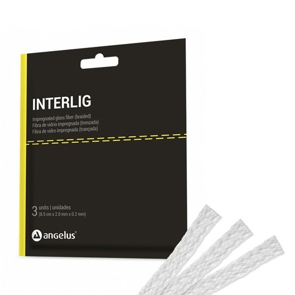 Interlig Fibra de Vidrio Trenzada 3 x 8,5cm