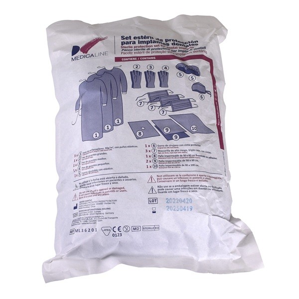 Set estéril protección para cirugía Medicaline